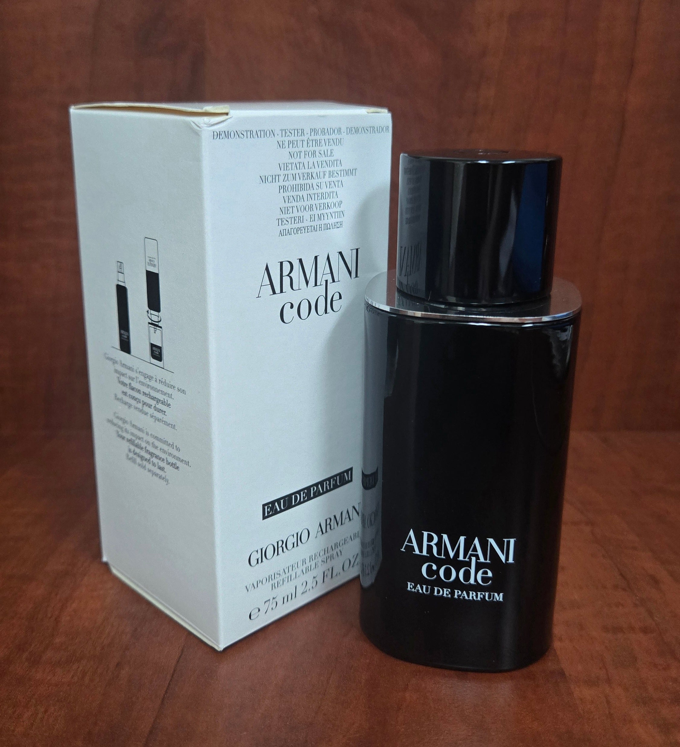 Fragrance Armani Code Oz Giorgio Armani Armani Code Colonia EDT Spray 75ml, image size:2252x2472