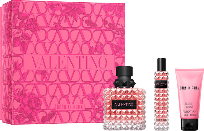 VALENTINO BORN IN ROMA 香水3本セット Valentino 3-Pc. Donna Born In Roma Eau de Parfum Gift Set