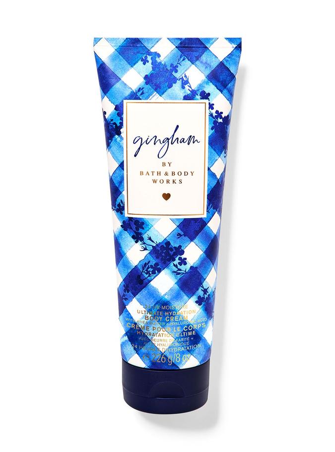 BATH & BODY WORKS BODY CREAM GINGHAM 8oz