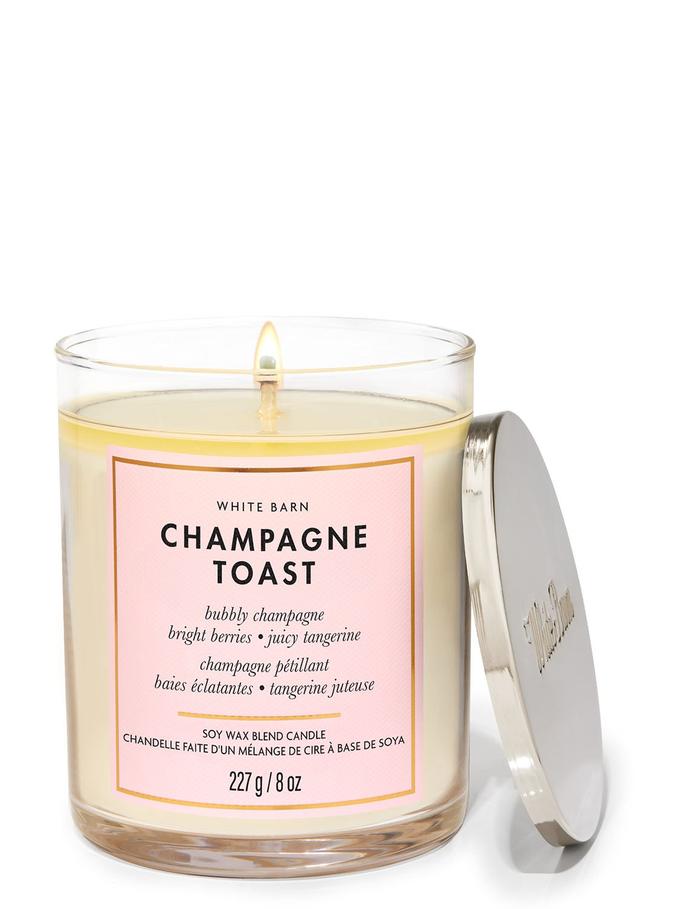 BATH & BODY WORKS WB CHAMPAGNE TOAST CANDLE 8oz