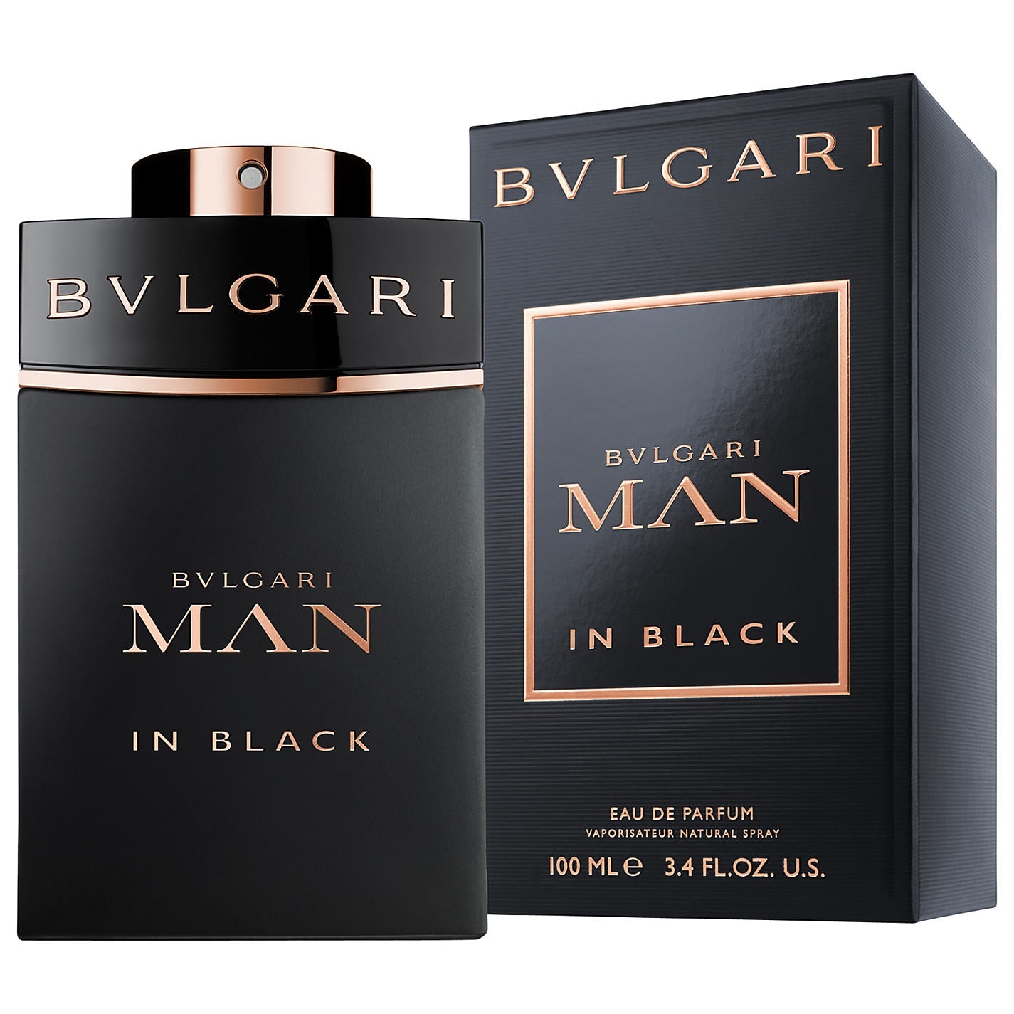 BVLGARI MAN IN BLACK 3.4oz EDP SP (M)
