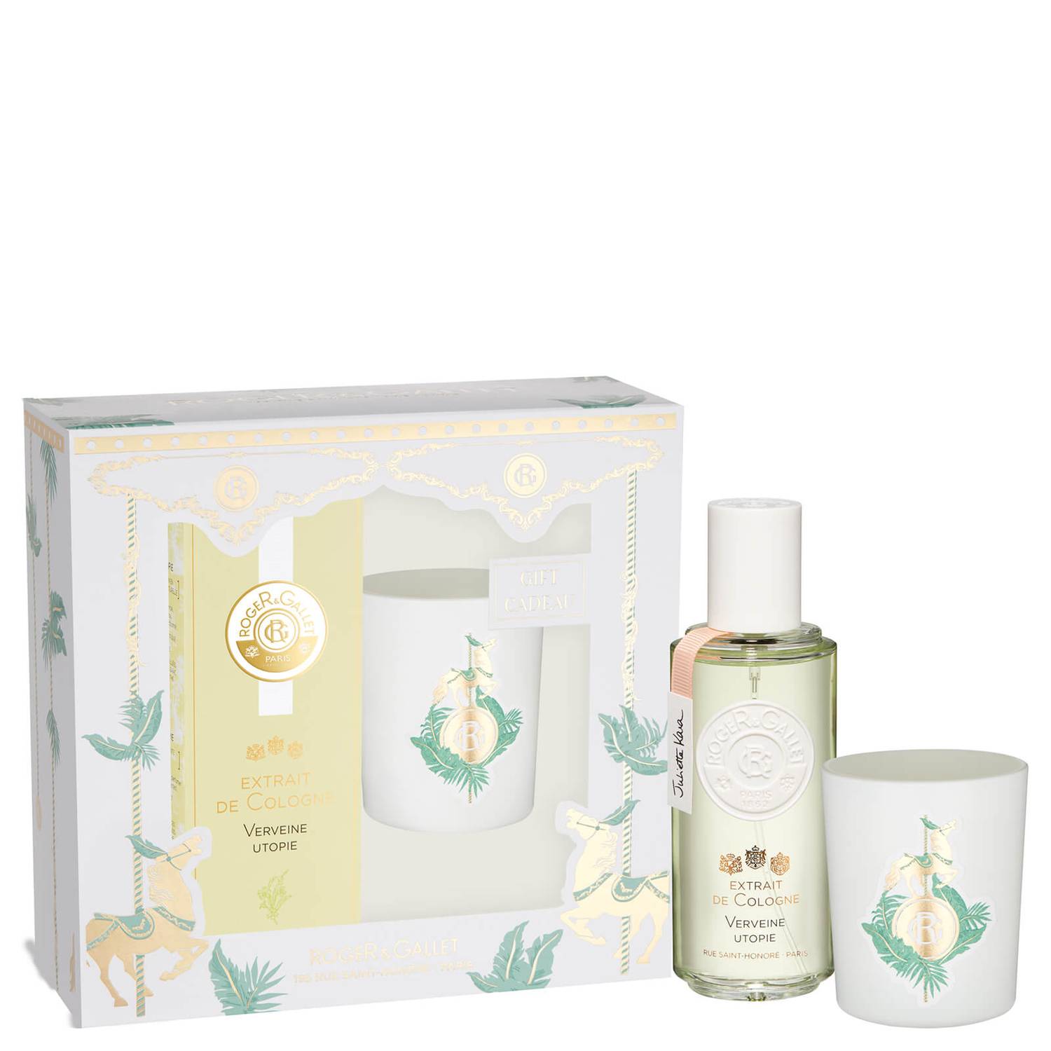 RG EXTRAIT DE COLOGNE VERVEINE UTOPIE + CANDLE