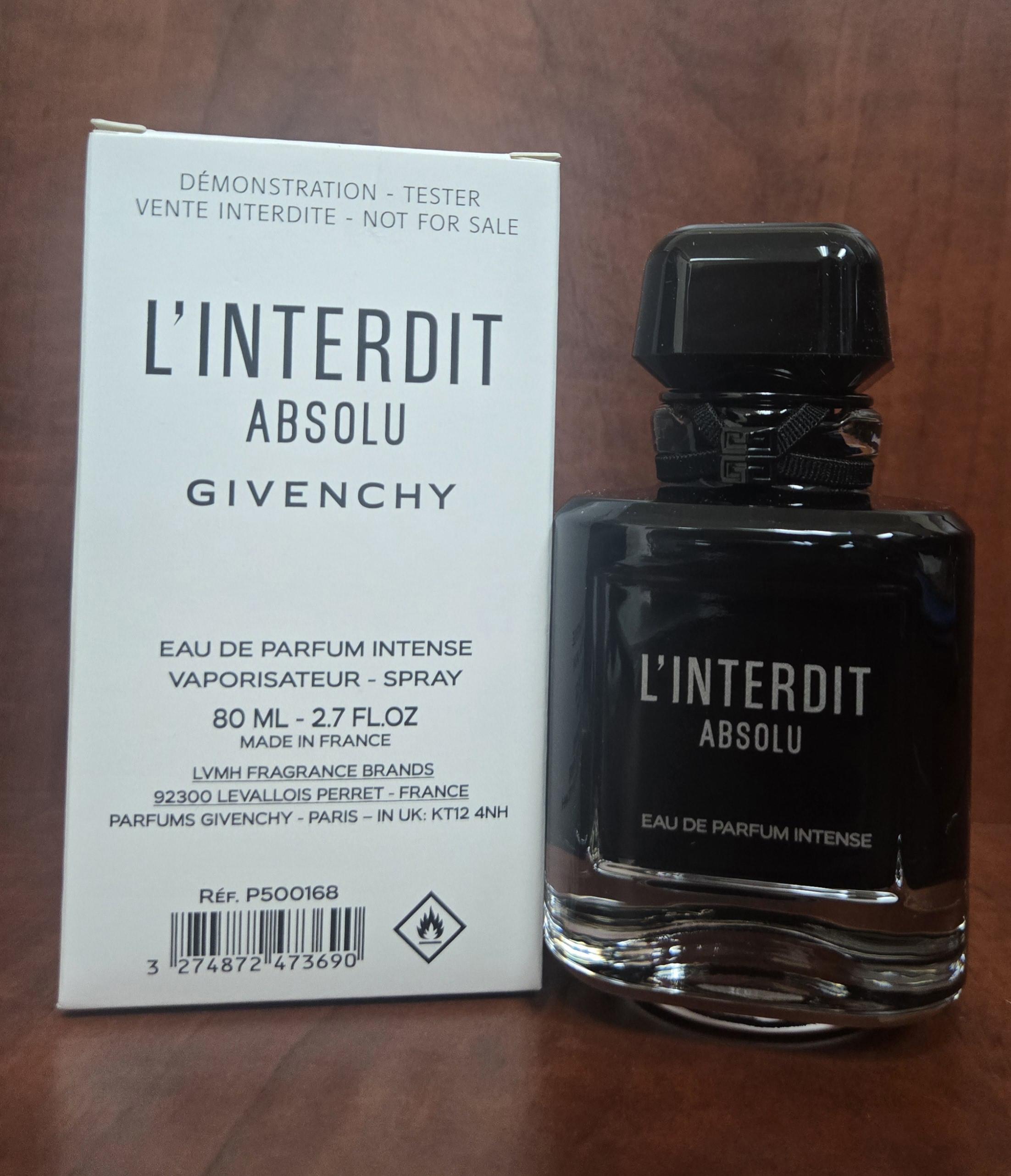 GIVENCHY L'INTERDIT ABSOLU INTENSE 2.7oz EDP SP TS (L)