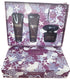 VERSACE CRSYATL NOIR SET 3oz EDP SP+3.4oz B.L+3.4oz S.G+5ml EDP SP (L)