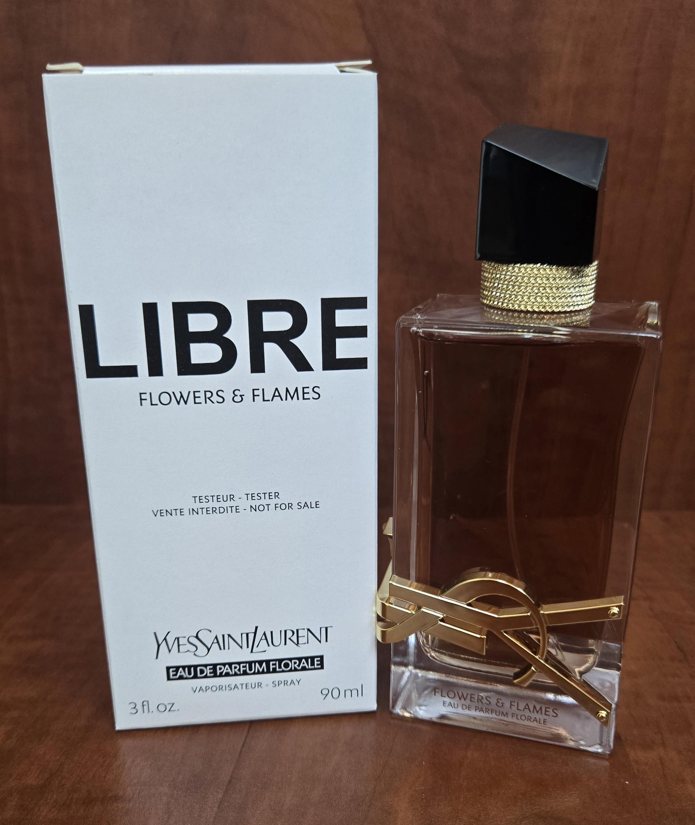 YSL LIBRE FLOWERS & FLAME 3oz EDP FLORALE SP TS (L)