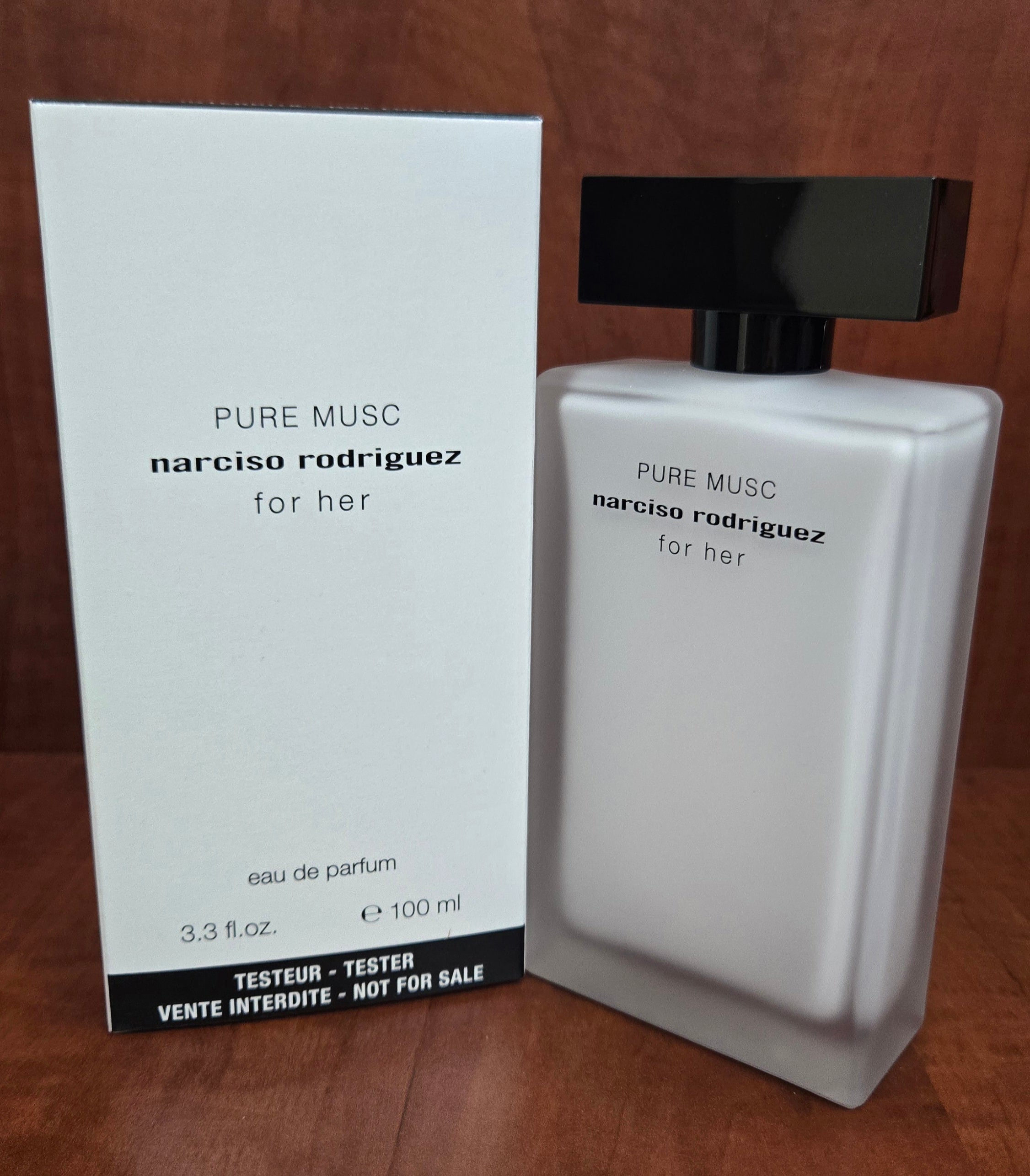NARCISO RODRIGUEZ MÚSCULO PURO 3.3oz EDP SP TS (L) SIN TAPA