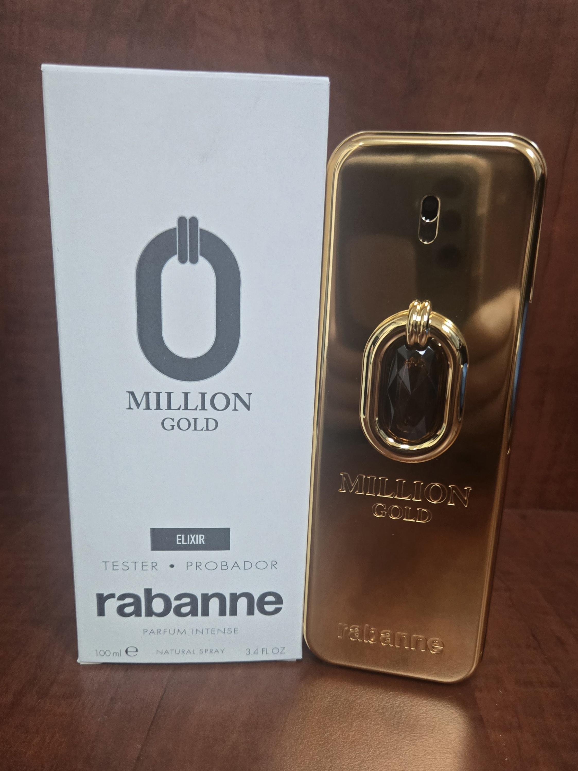 PACO MILLION GOLD ELIXIR 3.4oz PARFUM INTENSE SP TS (M)