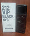 212 VIP BLACK NY RODEO 3.4oz EDP SPRY TS (M)
