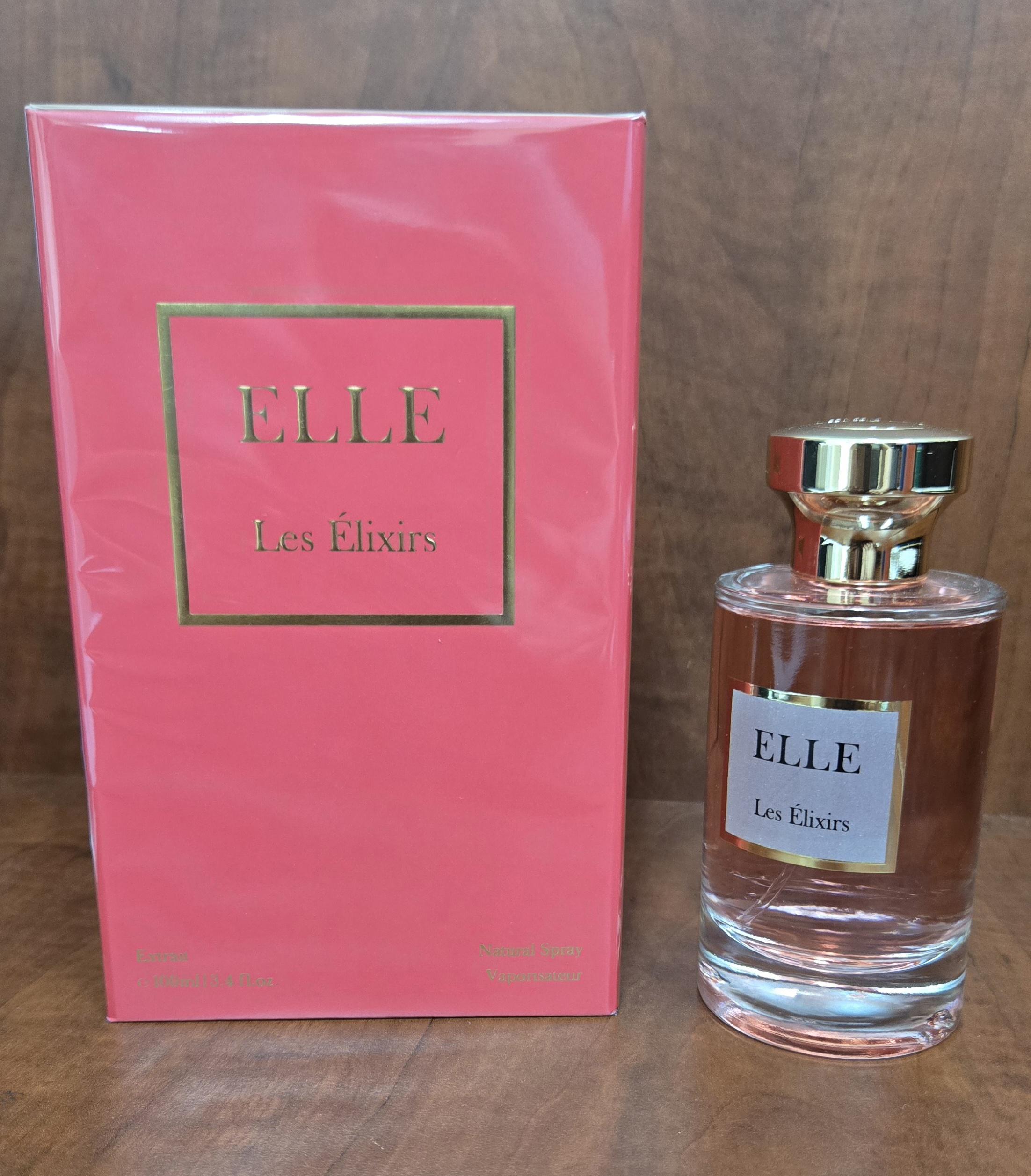 ELLE LES ELIXIRS EXTRAIT 3.4oz PARFUM SP (L) PROTECTED ITEM .FOR RETAIL STORE ONLY.