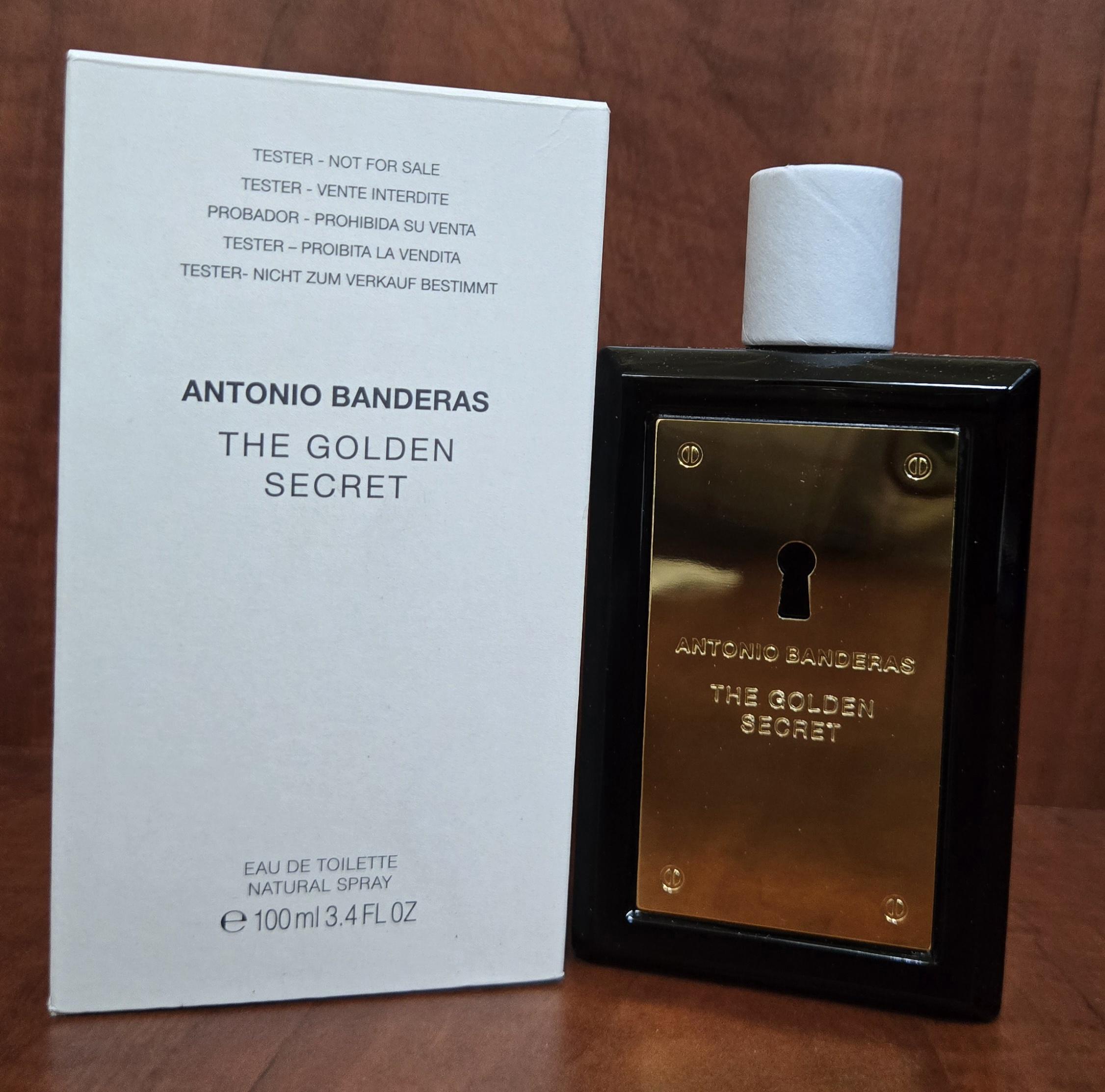 ANTONIO BANDERAS EL SECRETO DE ORO 3.4oz EDT SP TS (M)