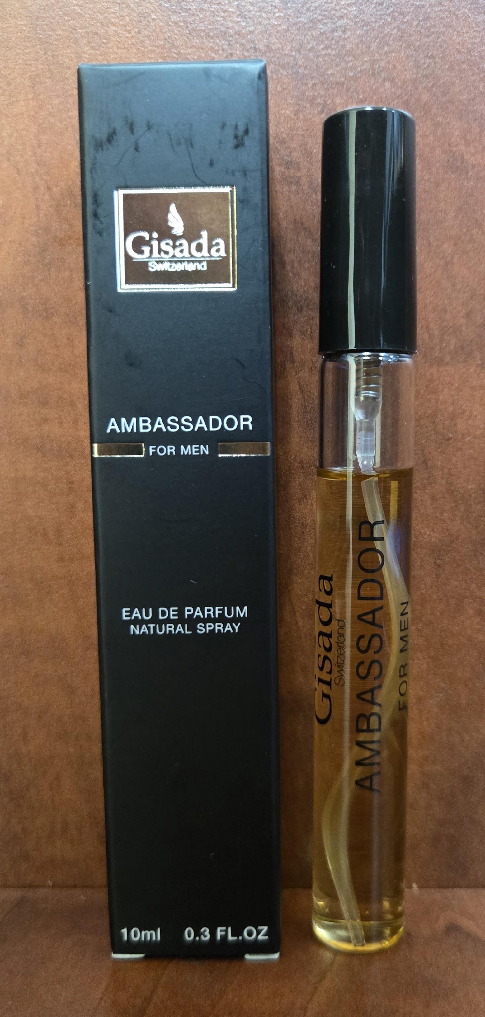 GISADA AMBASSADOR BLACK 10ml EDP SP (M)