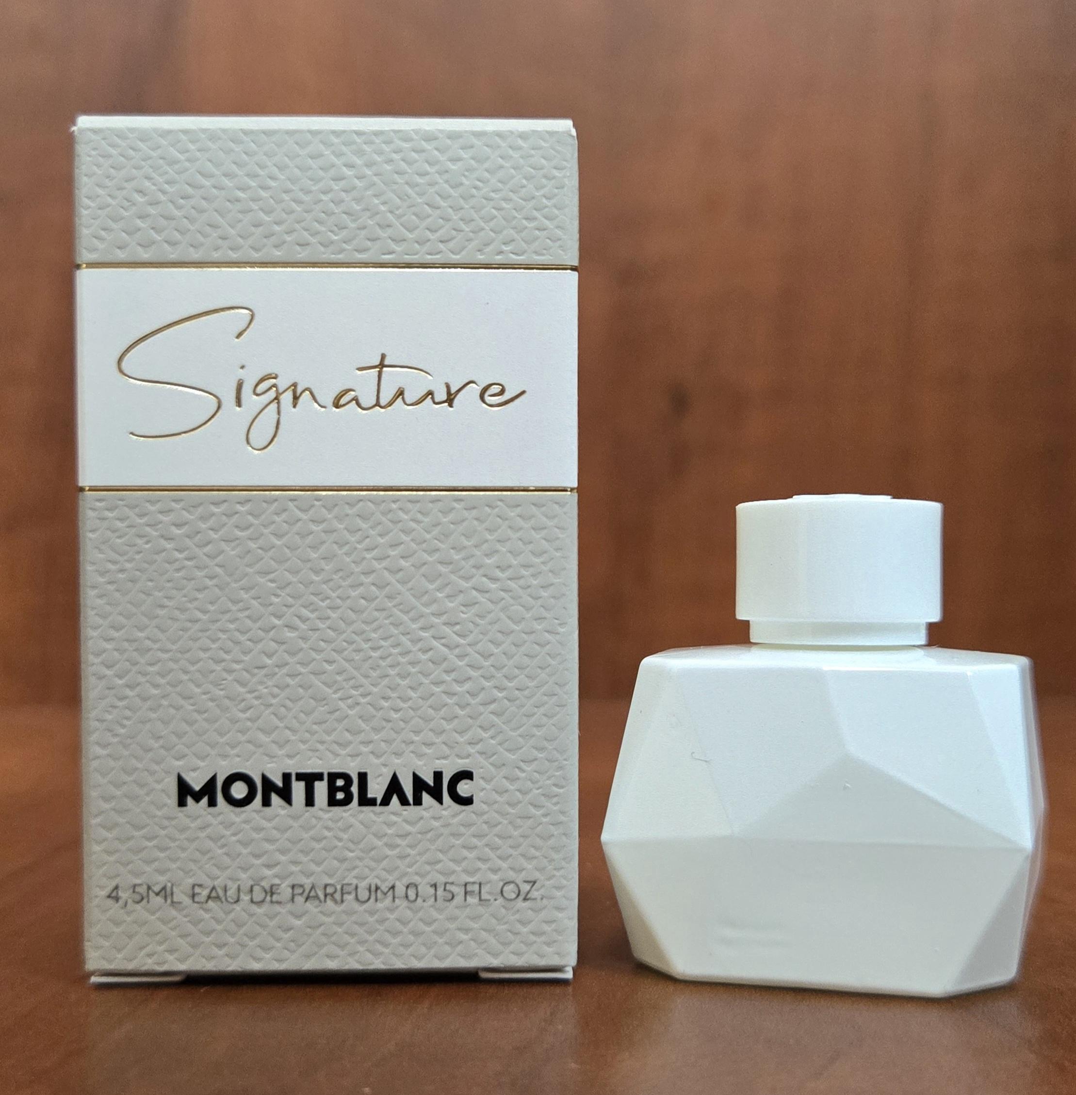 MONT BLANC SIGNATURE 4.5ml EDP MINI (M)