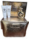 VERSACE EROS SET 3.4oz EDP SP +3.4oz B/L+3.4oz B/GEL + GOLD POUCH (L)