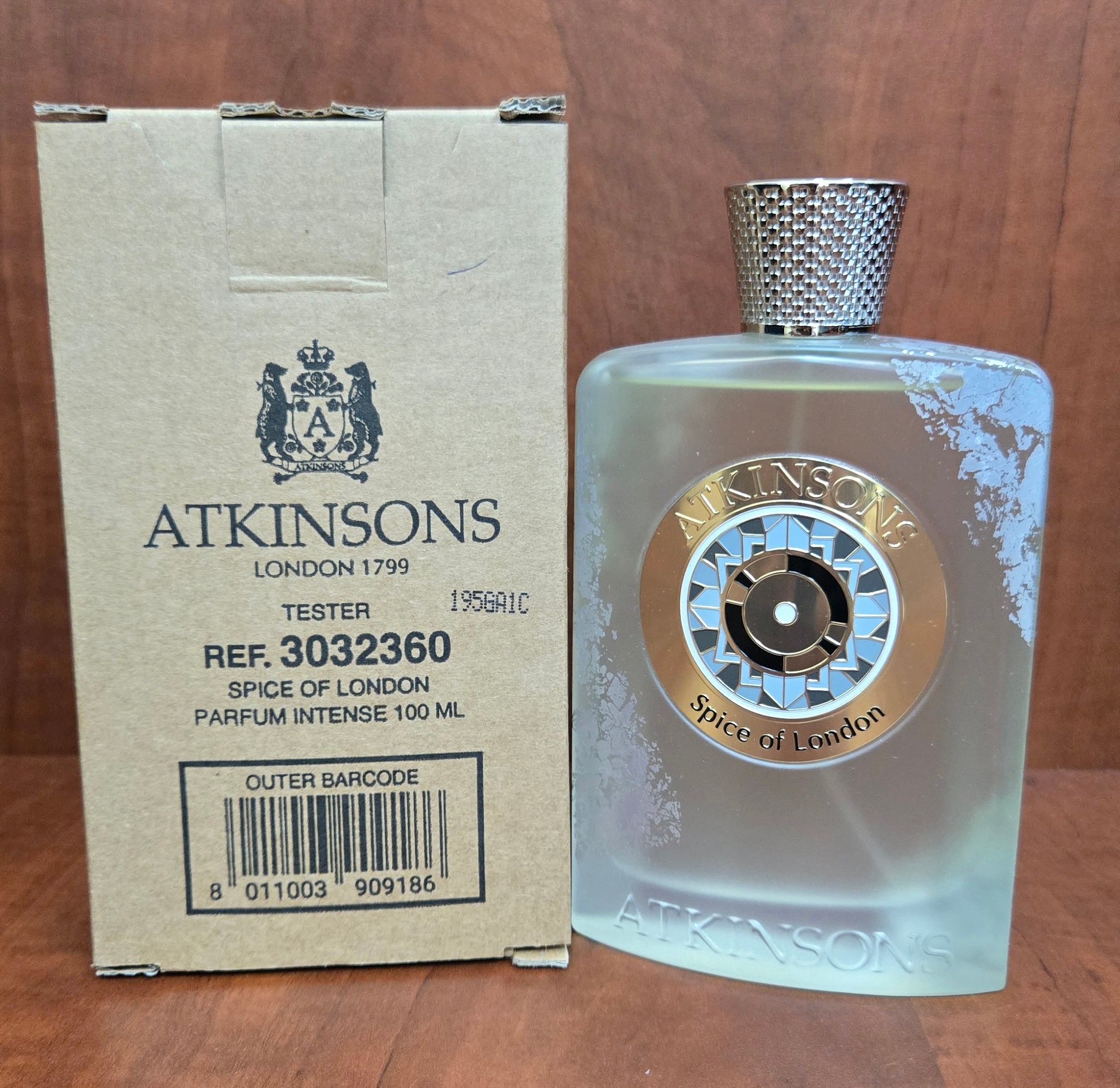 ATKINSONS SPICE OF LONDON INTENSE 3.4oz PARFUM SP TS (L)