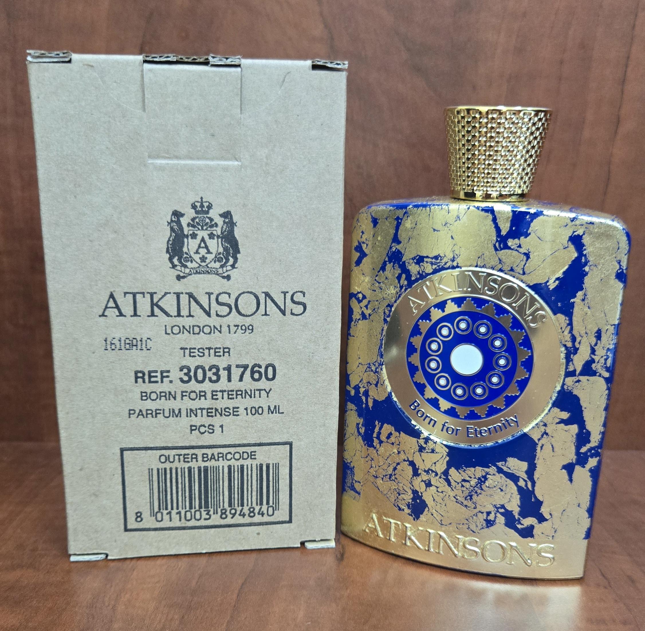 ATKINSONS BORN FOR ETERNITY INTENSE 3.4oz PARFUM SP TS (L)