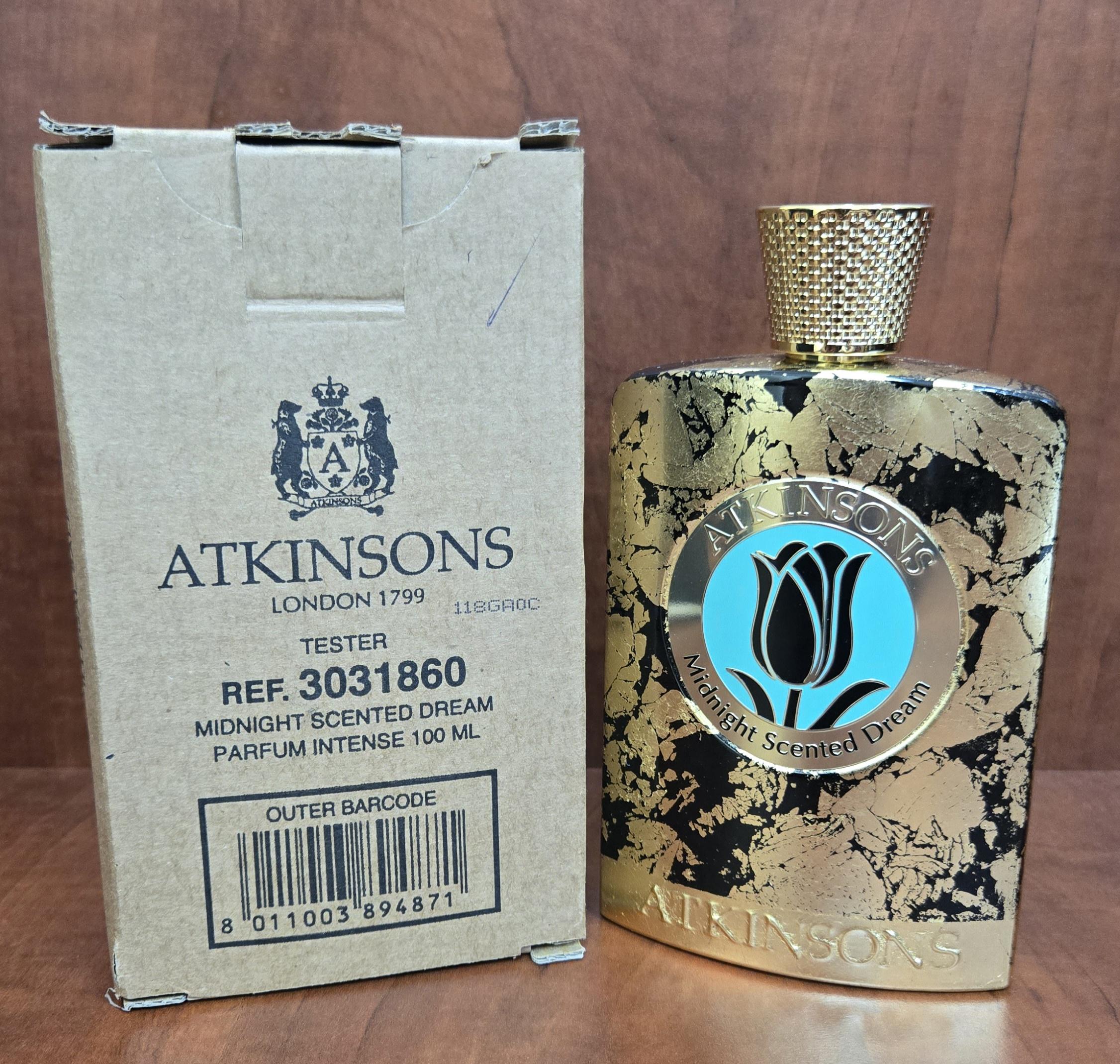 ATKINSONS MIDNIGHT SCENTED DREAM INTENSE 3.4oz PARFUM SP TS (L)