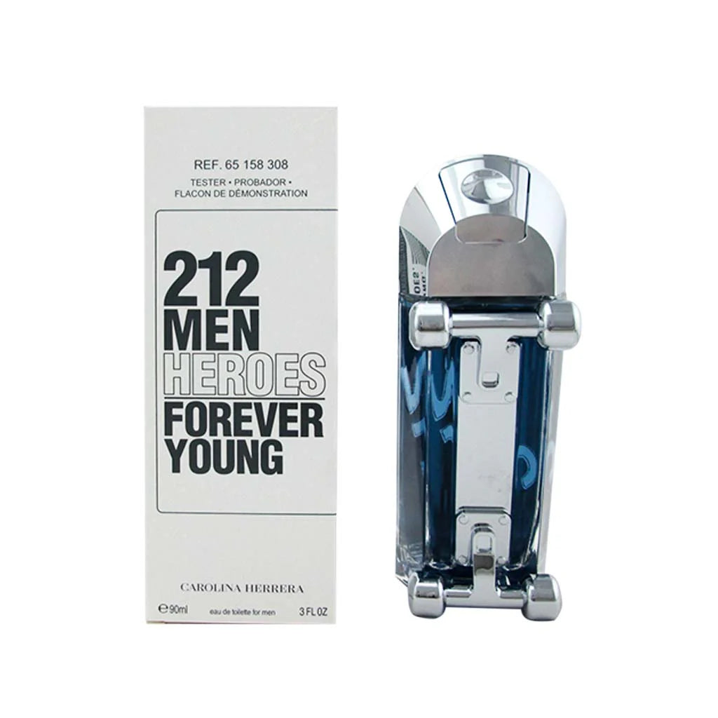 212 HEROES FOREVER YOUNG 3oz EDT SP TS (M)