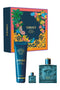 VERSACE EROS SET 3.4oz PARFUM SP+5ml PARFUM SP+5oz SHOWER GEL (M) H.B