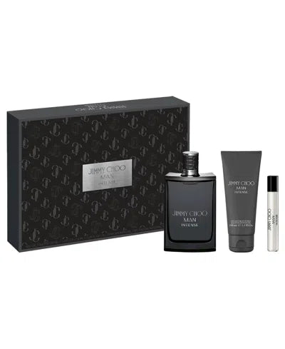 JIMMY CHOO MAN INTENSE 3.3oz EDT SP+7.5ml MINI EDT SP+ 3.3oz SG (M) HARD BOX
