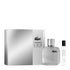 LACOSTE L.12.12 SILVER GREY SET1.7oz EDP SP + 7.5ml EDP SP (M)