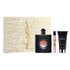 YSL BLACK OPIUM SET 3oz EDP SP+1.7oz B/LOTION+10ml EDP SP (L)