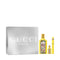 GUCCI FLORA GORGEOUS ORCHID SET 3.3oz EDP SP+5ml EDP SP+ 10ml EDP SP (L) H.B