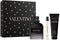 VALENTINO UOMO BORN IN ROMA SET 3.4oz EDT SP+2.5oz S.G+10ml EDT SP (M)