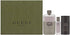 GUCCI GUILTY SET 3oz EDT SP+15ml EDT SP+2.4oz DEO STICK (M) HARD BOX