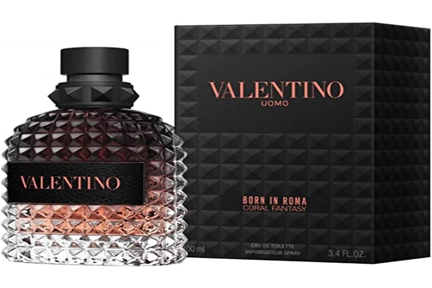 VALENTINO BORN IN ROMA CORAL FANTASY 3.3oz EDT SP (M)