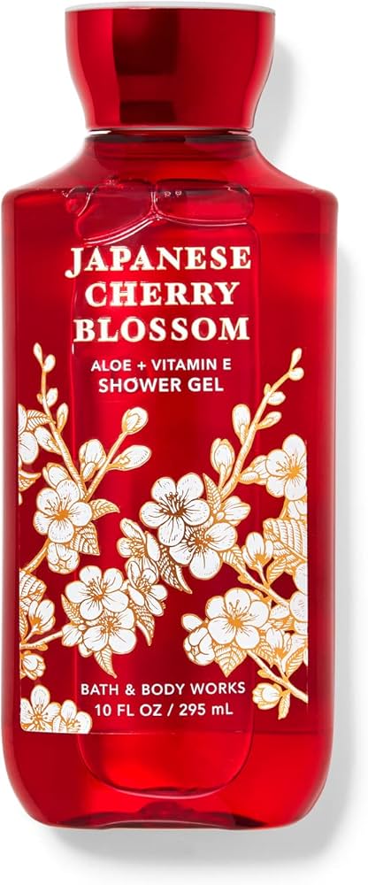 BATH & BODY WORKS SHOWER GEL JAPANESE CHERRY BLOSSOM 8oz
