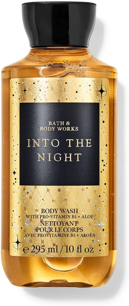 BATH & BODY WORKS BODY WASH INTO THE NIGHT 10oz