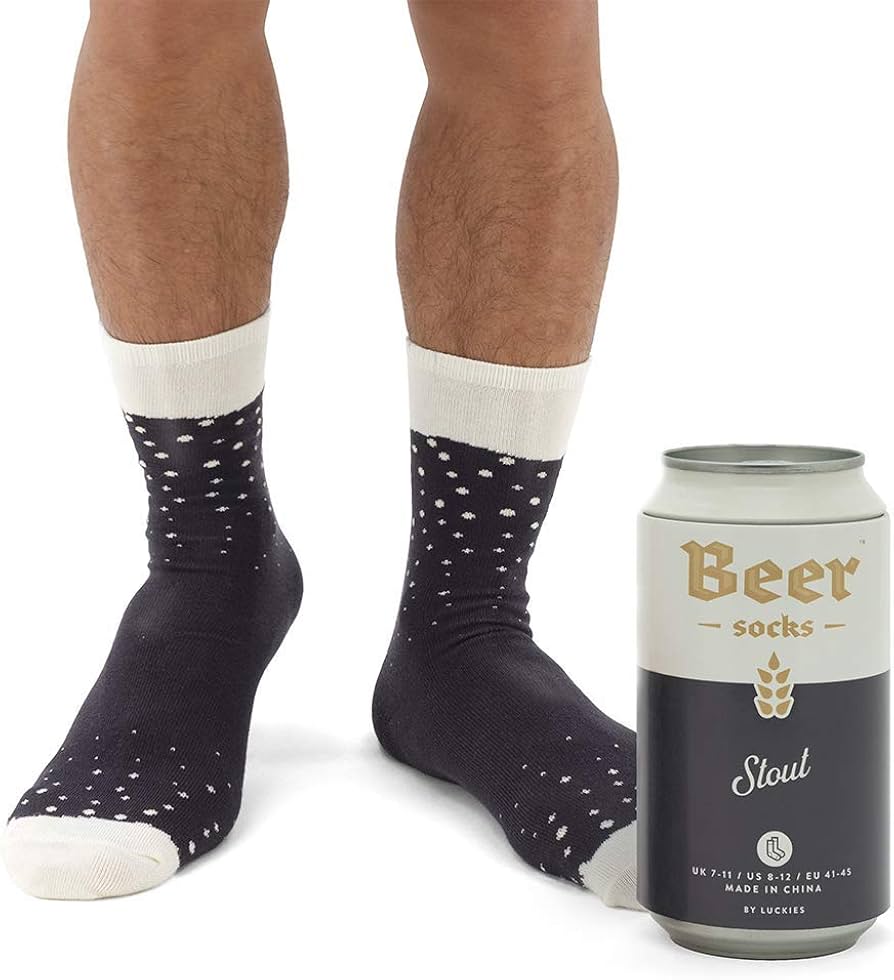 LET IT BEER SOCKS IN A CAN