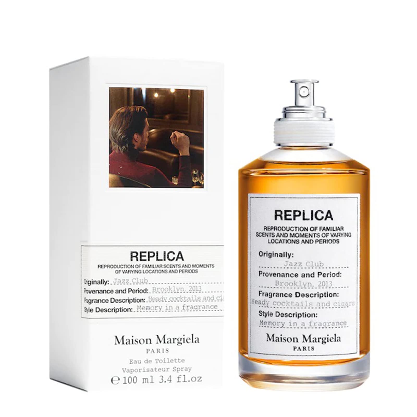 MAISON MARTIN MARGIELA REPLICA JAZZ CLUB 3.4oz EDT SP (L)