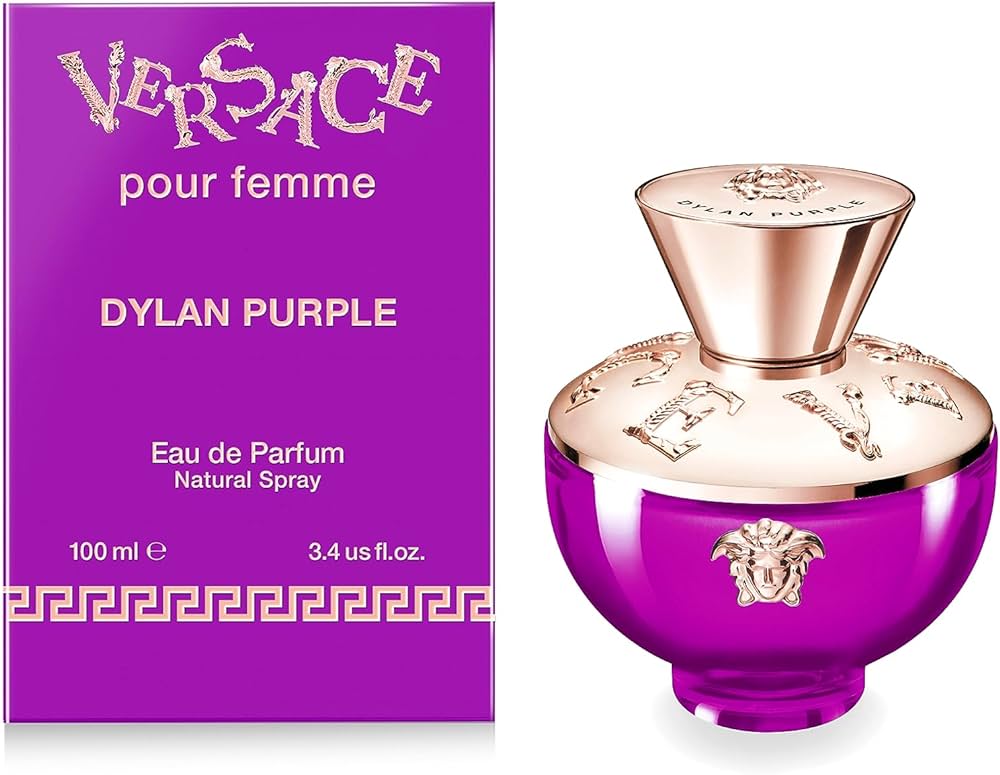 VERSACE DYLAN PURPLE 3.4oz EDP SP TS (L)