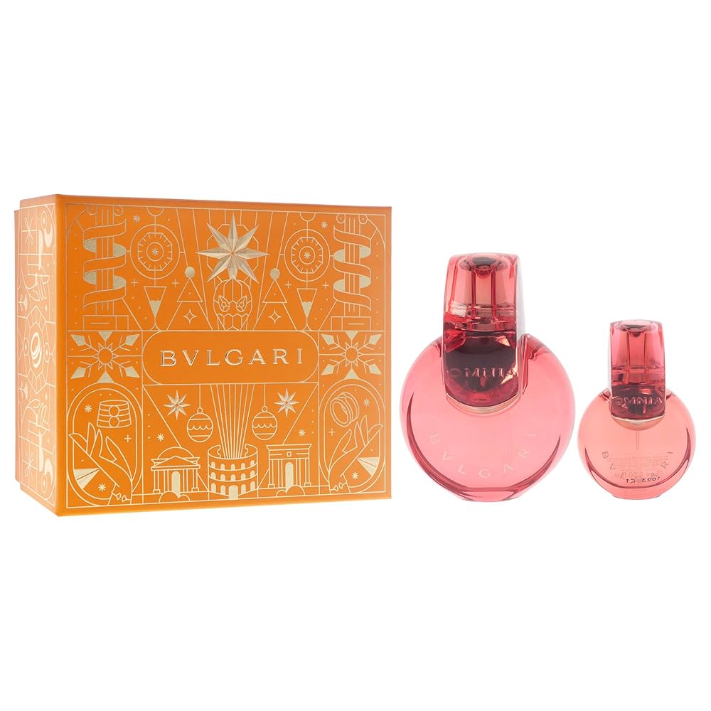 BVLGARI OMNIA CORAL SET 3.4oz EDT SP+15ml EDT SP (L)