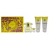 VERSACE YELLOW DIAMOND SET 3oz EDT SP -3.4B/L-3.4S/G-4ml MINI (L)