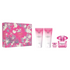 VERSACE BRIGHT CRYSTAL ABSOLU SET 3oz EDP SP+3.4 SG+3.4 B.L+ 5ml EDP SP (L)