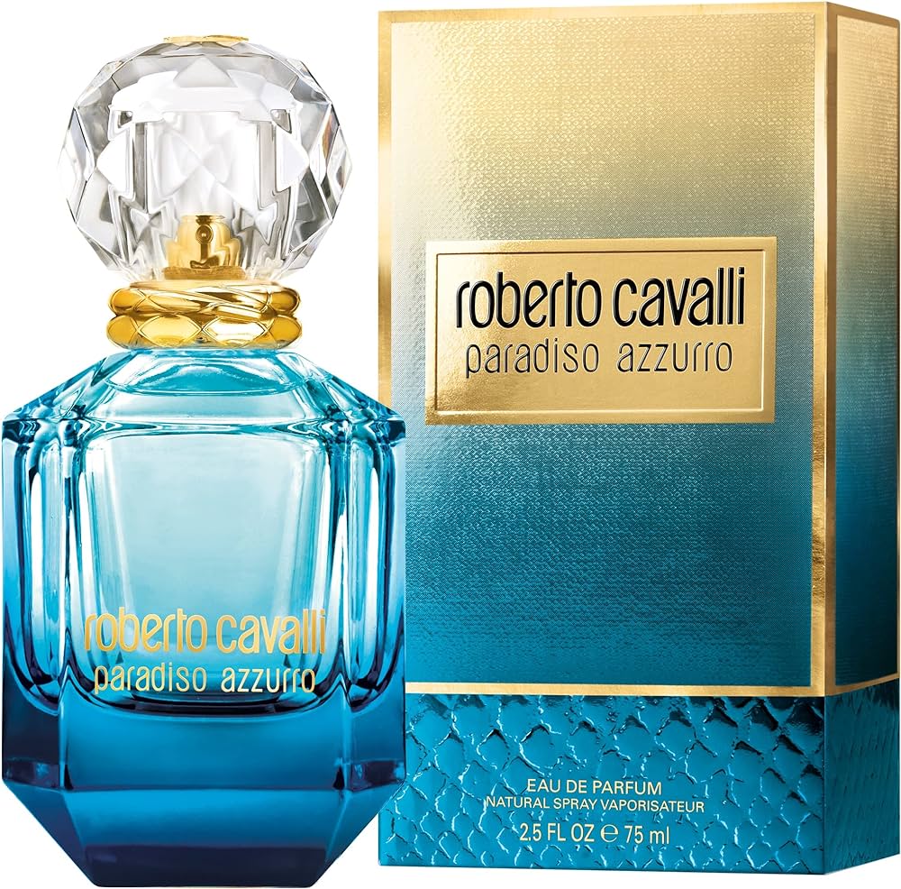 ROBERTO CAVALLI PARADISO AZZURRO 3.4oz EDP SP TS (L)