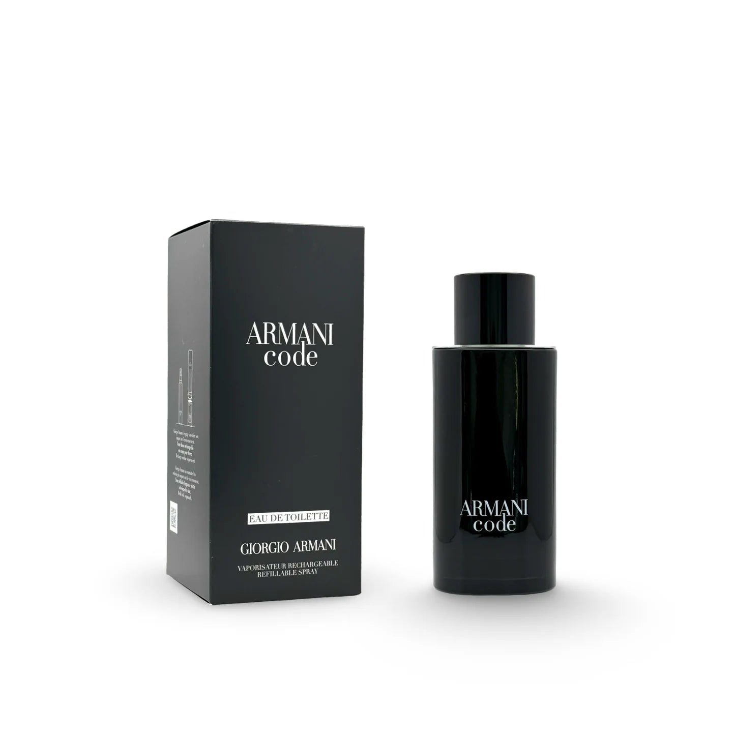 CÓDIGO ARMANI 2.5oz EDT RECARGABLE SP (M)