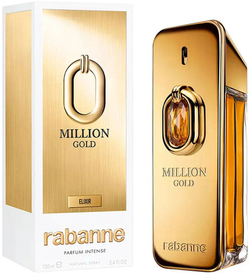 PACO MILLION GOLD ELIXIR 3.4oz PARFUM INTENSE SP (M)