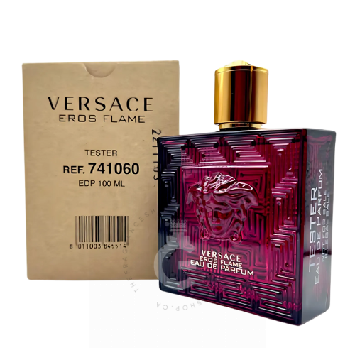 VERSACE EROS FLAME 3.4oz EDP SP TS (M) NO CAP