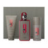 AFNAN 9PM REBEL 3PCS SET U 3.4oz EDP + 5oz SHOWER GEL + 5oz PERFUME SPRAY (U)