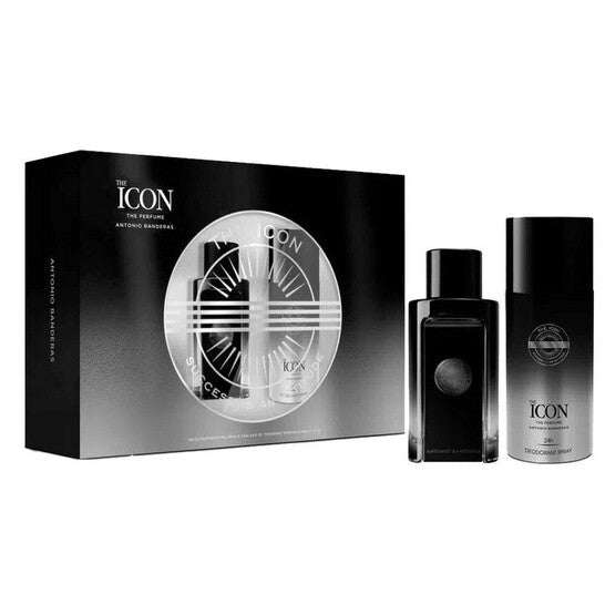 ANTONIO BANDERAS ICON SET 3.4oz EDP SPRY + 150ml DEO SPRY (M)  3pcs by Box