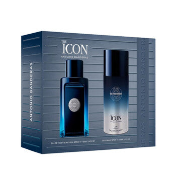 ANTONIO BANDERAS ICON SET 3.4oz EDT SPRY + 150ml DEO SPRY (M)   3pcs by Box