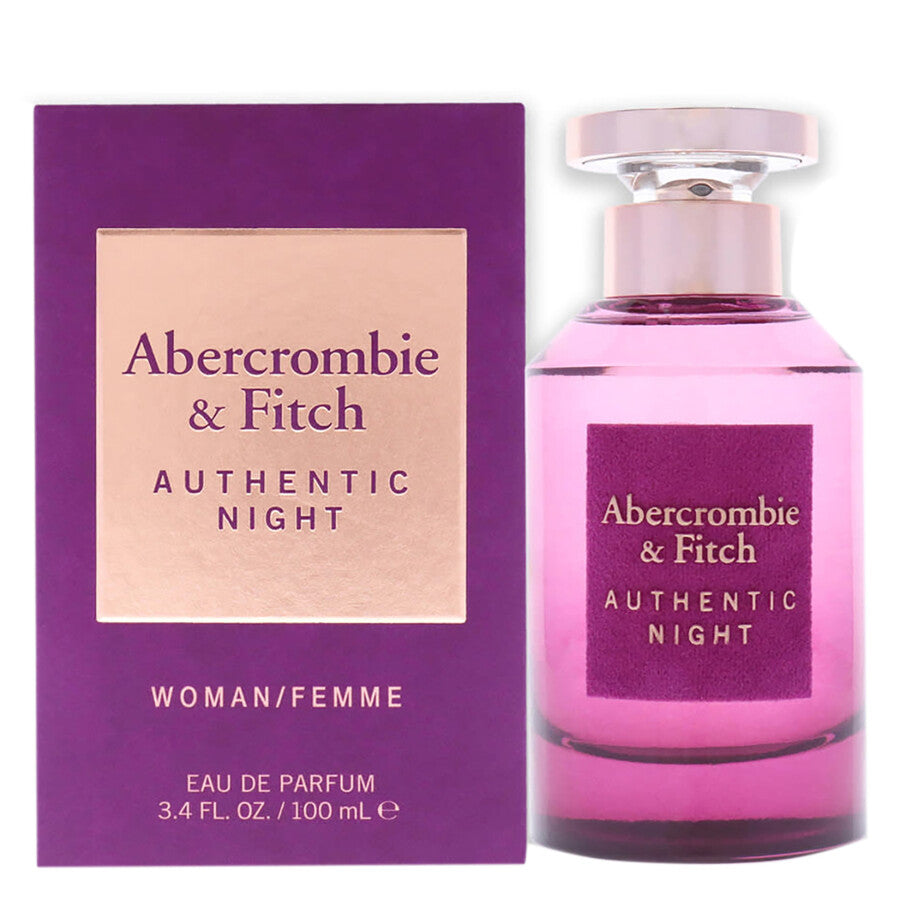 ABERCROMBIE & FITCH AUTHENTIC NIGHT 3.4oz EDP SP (L)  12pcs by Box