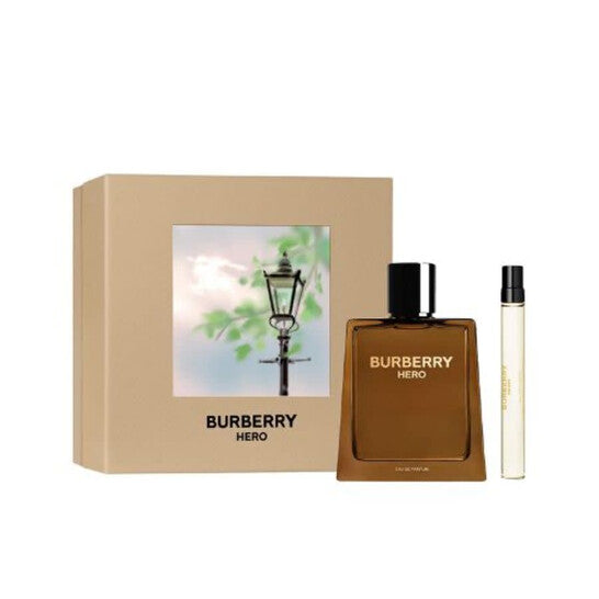 BURBERRY HERO SET 3.4oz EDP + 10ml (M)