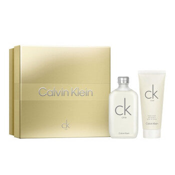 CK ONE ESSENCE SET 3.4oz EDP + 3.4oz S/GEL (L)