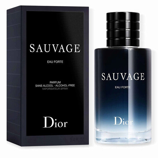 SAUVAGE EAU FORTE SANS ALCOOL ALCOHOL-FREE 3.4oz PARFUM SP (M)