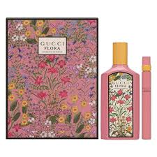 GUCCI FLORA GORGEOUS GARDENIA TRAVEL SET 3.3oz EDP SP+10ml EDP SP (L)