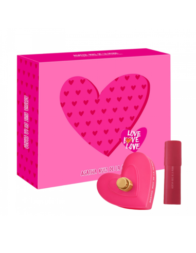 LOVE LOVE LOVE SET -2.7oz EDT SP + LIP & CHEEK STICK (L)  3pcs by Box